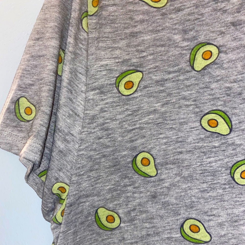 Avocado print shirt